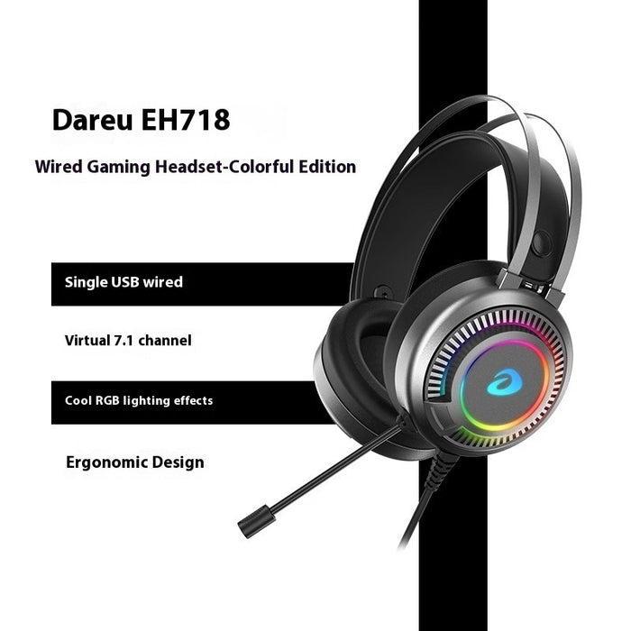 Gaming Electronic Sports Noise Cancelling Wired Headphones